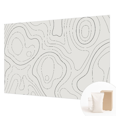 Fototapeta na míru do obýváku Tekutinové linky