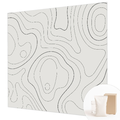 Fototapeta na míru do obýváku Tekutinové linky