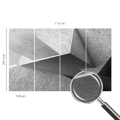 Vliesová fototapeta s potiskem Geometrické struktury