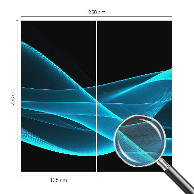 Dekorativní fototapeta na zeď Poutavé vlny