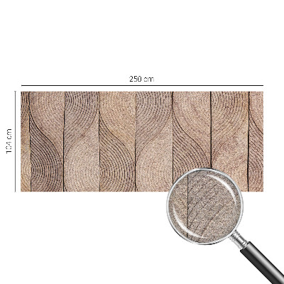 Fotografická tapeta na vliesu Vlny dřeva