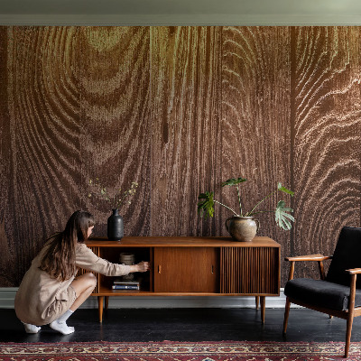 3D fototapeta Dřevěné kroužky