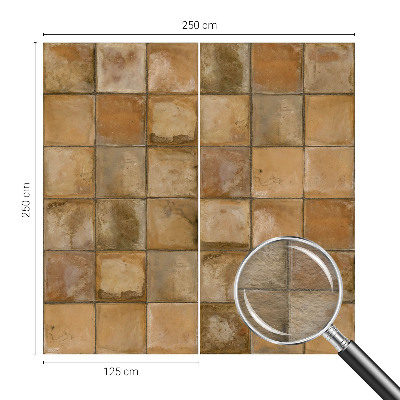 Vliesová fototapeta na zeď Rustikální mozaika