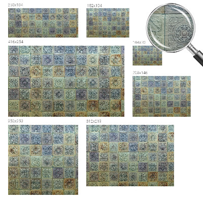 Fototapeta do obýváku Geometrické dlaždice