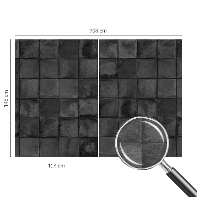 Fototapeta do ložnice Šedé dlaždice