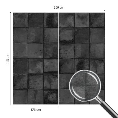 Fototapeta do ložnice Šedé dlaždice