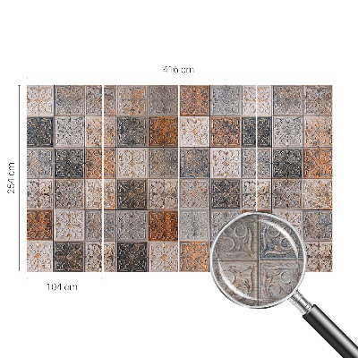 Vliesová fototapeta do obýváků Ornamentální dlaždice