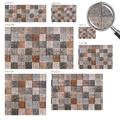 Vliesová fototapeta do obýváků Ornamentální dlaždice