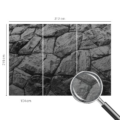 Vliesová fototapeta pro děti Kamenné textury