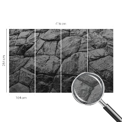 Vliesová fototapeta pro děti Kamenné textury