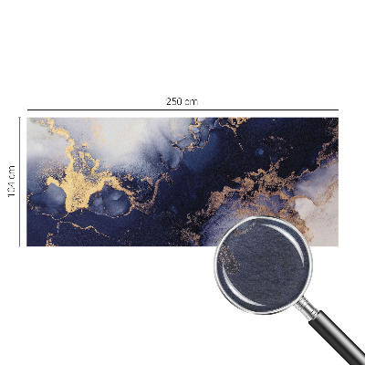 Fototapeta na míru do obýváku Tmavě modré vlny