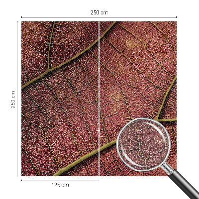 Vliesová fototapeta do obýváků Listová textura