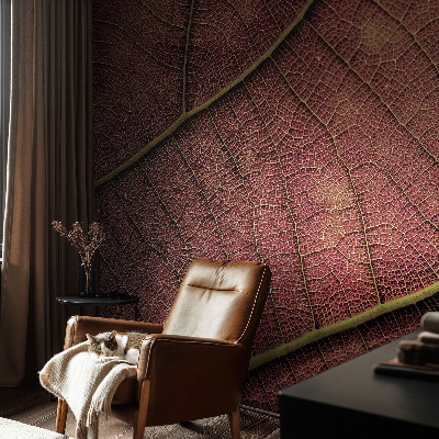 Vliesová fototapeta do obýváků Listová textura