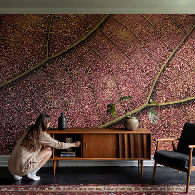 Vliesová fototapeta do obýváků Listová textura