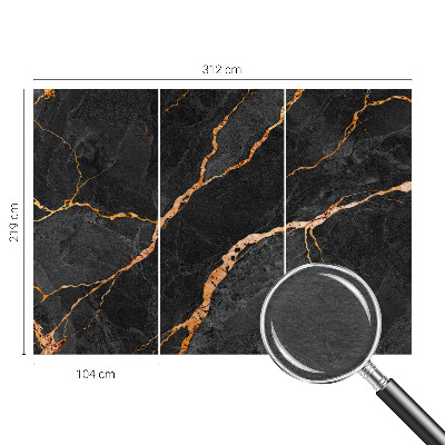 Vliesová fototapeta do ložnice Mramorové žíly