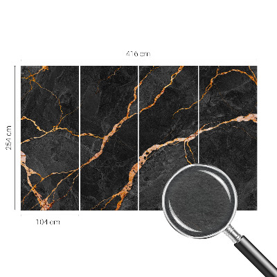 Vliesová fototapeta do ložnice Mramorové žíly