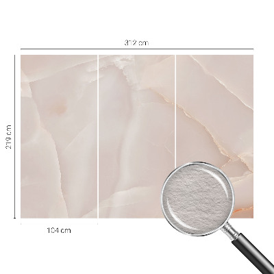 Dekorativní fototapeta na zeď Růžový mramor