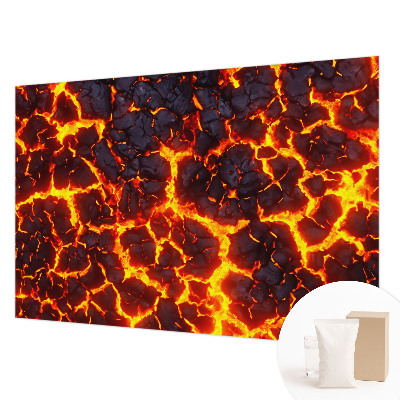 Fotografická tapeta vliesová Silné magma