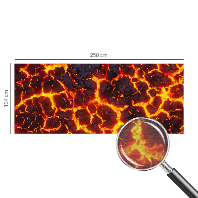Fotografická tapeta vliesová Silné magma