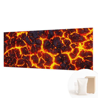 Fotografická tapeta vliesová Silné magma