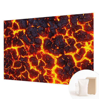 Fotografická tapeta vliesová Silné magma