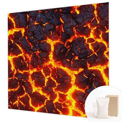 Fotografická tapeta vliesová Silné magma