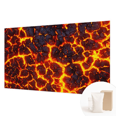 Fotografická tapeta vliesová Silné magma