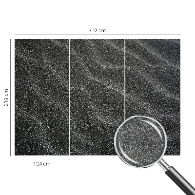 Dekorativní fototapeta na zeď Písečné vlny