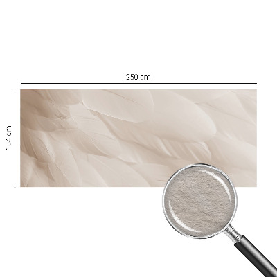 Fototapeta s potiskem na vliesu Éterické peří