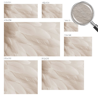 Fototapeta s potiskem na vliesu Éterické peří