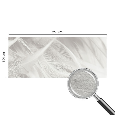 Moderní fototapeta na míru Jemné peří