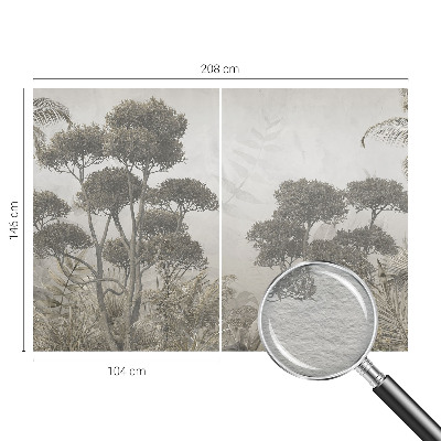 Vliesová fototapeta s potiskem Tropická džungle