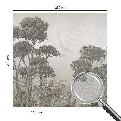 Vliesová fototapeta s potiskem Tropická džungle