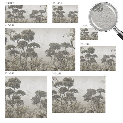 Vliesová fototapeta s potiskem Tropická džungle