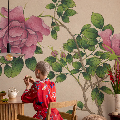 Vliesová fototapeta do obýváků Romantické růže