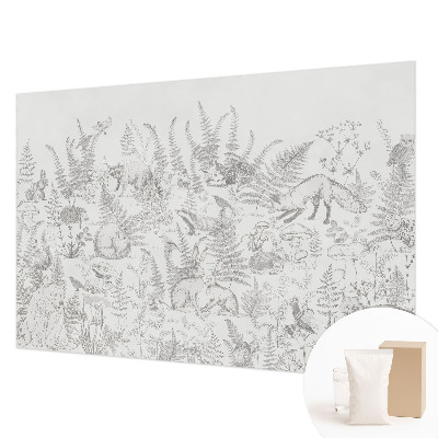 Fototapeta do ložnice Lesní zvířata