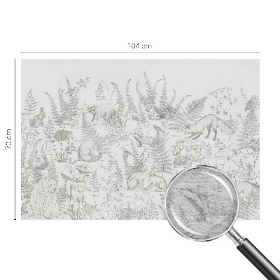 Fototapeta do ložnice Lesní zvířata