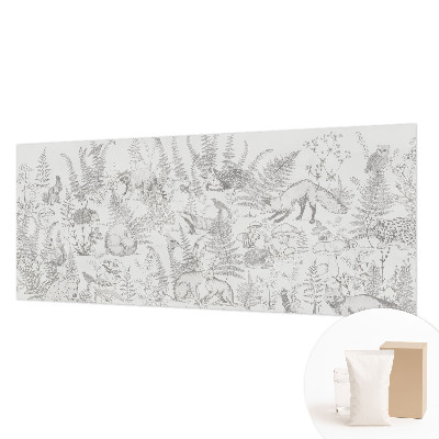 Fototapeta do ložnice Lesní zvířata