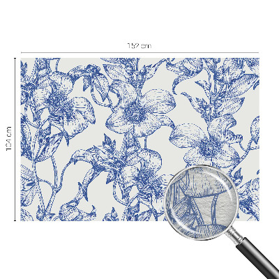 Fotografická tapeta vliesová Květinové větve