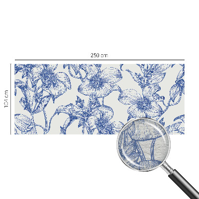 Fotografická tapeta vliesová Květinové větve