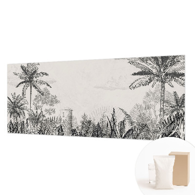 3D fototapeta Tropická scenérie