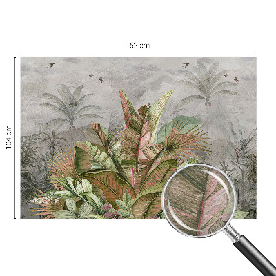 Vliesová fototapeta do ložnice Exotická džungle