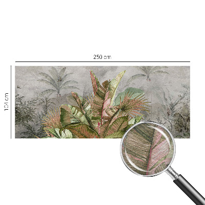 Vliesová fototapeta do ložnice Exotická džungle