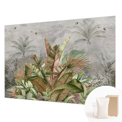 Vliesová fototapeta do ložnice Exotická džungle