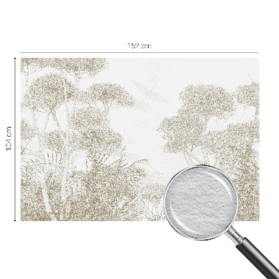 Vliesová fototapeta pro děti Tropická vegetace