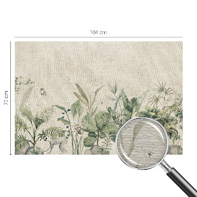 Dekorativní fototapeta na zeď Tropická džungle