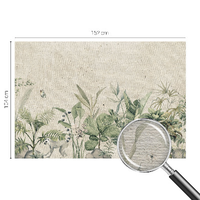 Dekorativní fototapeta na zeď Tropická džungle