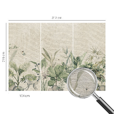 Dekorativní fototapeta na zeď Tropická džungle