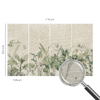 Dekorativní fototapeta na zeď Tropická džungle