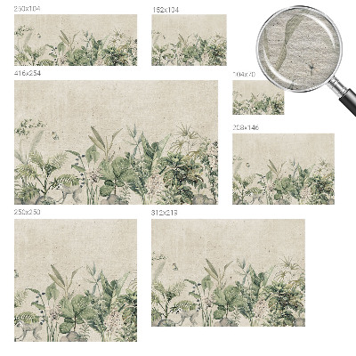 Dekorativní fototapeta na zeď Tropická džungle